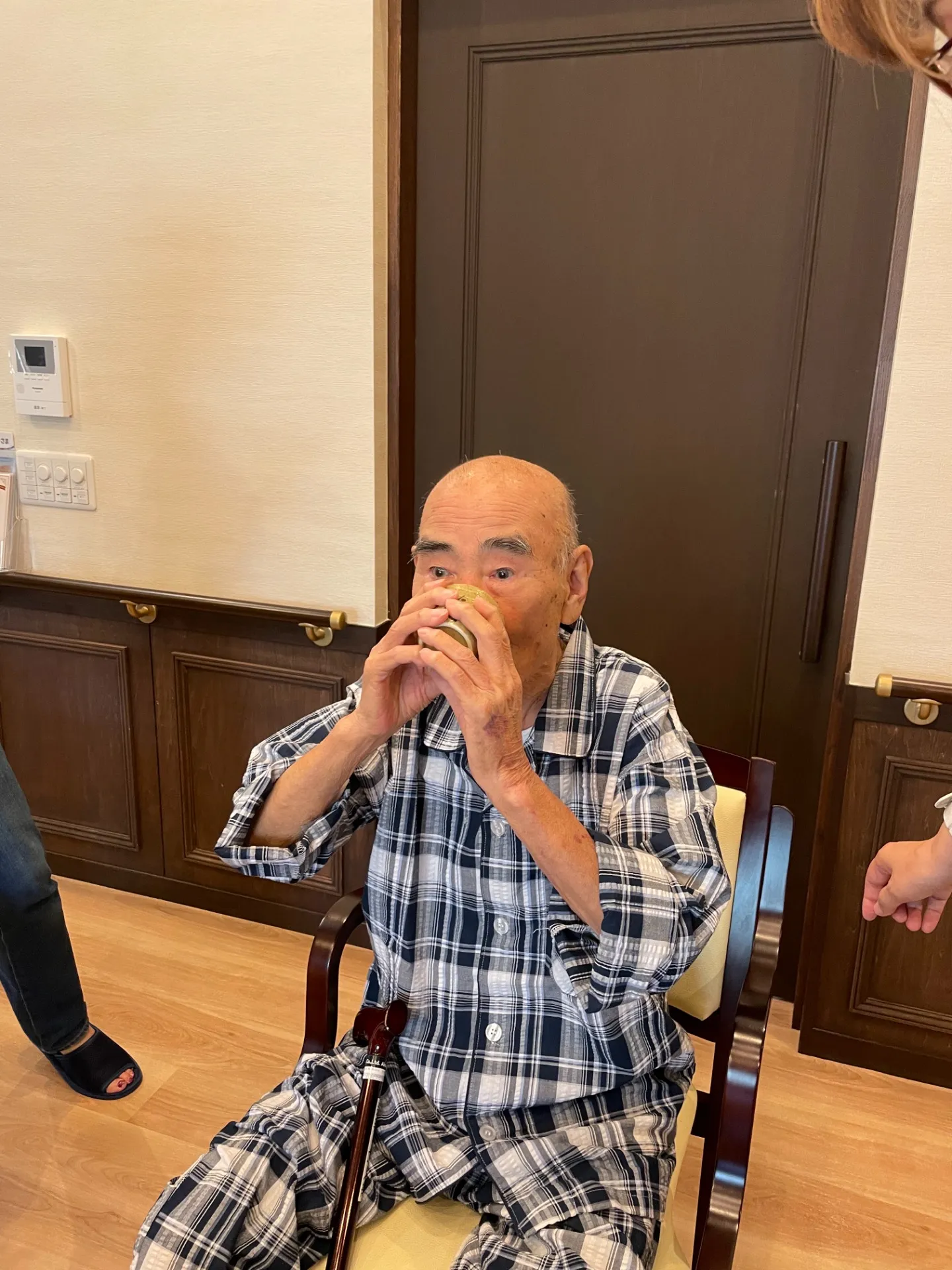 大好きなお酒をたしなむ